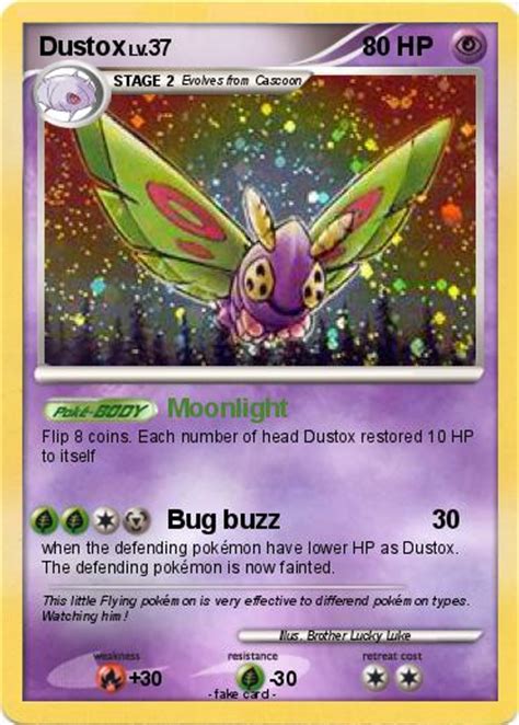 Pokémon Dustox 30 30 - Moonlight - My Pokemon Card