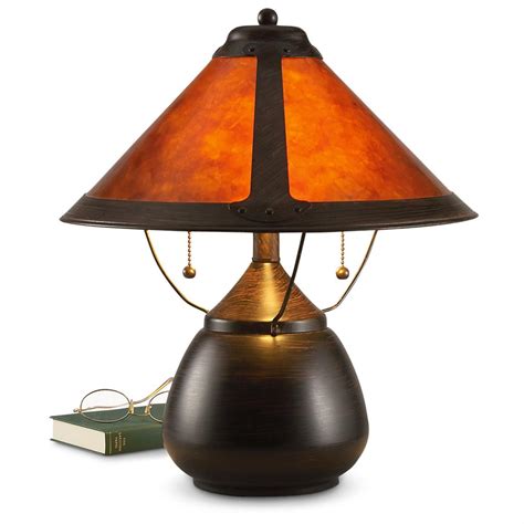 Mica Bean Pot Lamp - 151159, Lighting at Sportsman's Guide