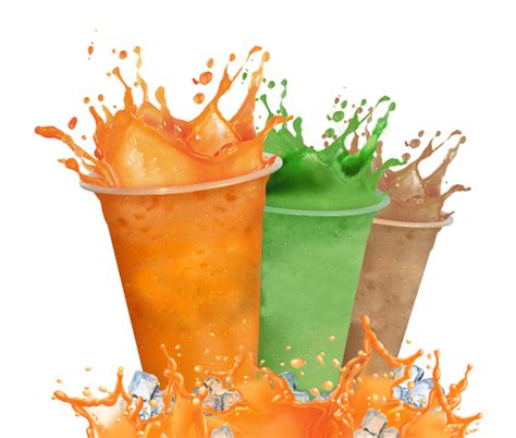 Download Gambar Minuman Teh Es Bubble Jus Thai Tea PNG | Desaintasik.com