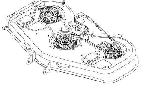 Cub cadet 50 inch deck belt diagram