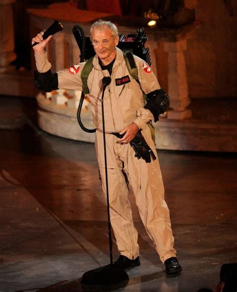 Bill Murray Receives Spike Awards Dressed As ‘Ghostbusters’ Peter ...