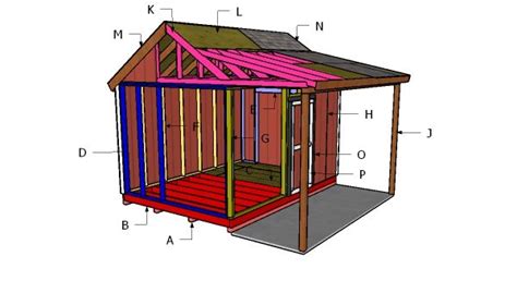 Building a 10 x 12 shed ~ Diamond plate ramp for shed