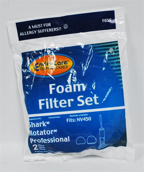 Envirocare Shark Rotator Professional Foam Filter Set F659 - Walmart.com