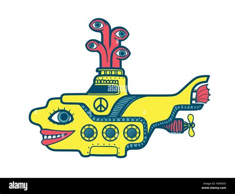 Yellow Submarine Film Clipart