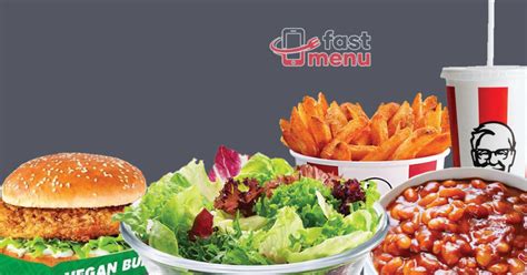 KFC Vegan Options - Fast Menu