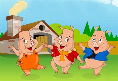 Children Stories: Three Little Pigs Short Story