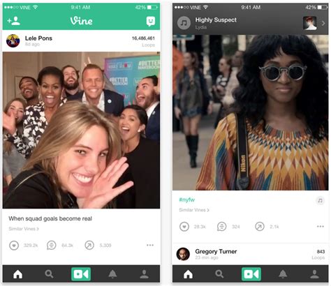 Vine app updated with hearts and new 'Similar Vines' feature