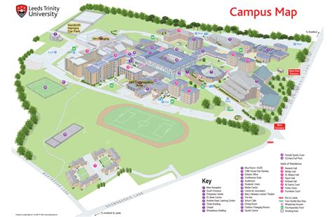 Reading University Campus Map