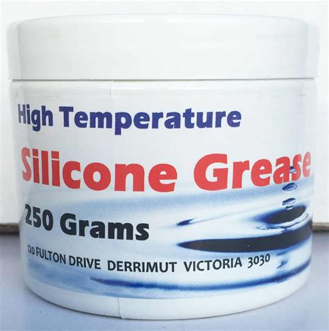 Chemlube High Temp Silicone Grease / Lubricant 250g Tub Food Grade O Rings