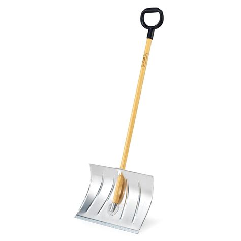 Snow shovel, wooden handle, 500x360 mm | AJ Products