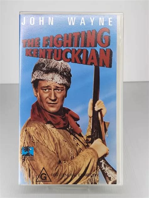THE FIGHTING KENTUCKIAN VHS Video Tape - John Wayne - Black and White $20.35 - PicClick