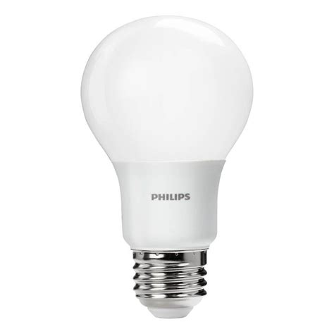 Philips 60W Equivalent Daylight A19 LED Light Bulb-455955 - The Home Depot