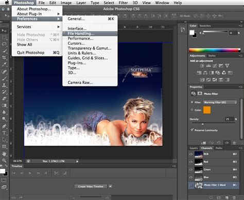 Adobe Photoshop Extended (Mac) - Download, Screenshots