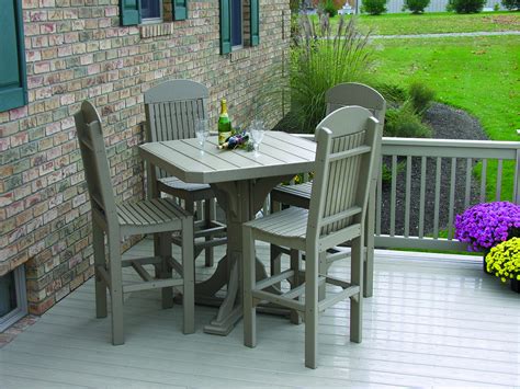 41" Square Table with 4 Chairs | Patio Table Sets Sales & Prices