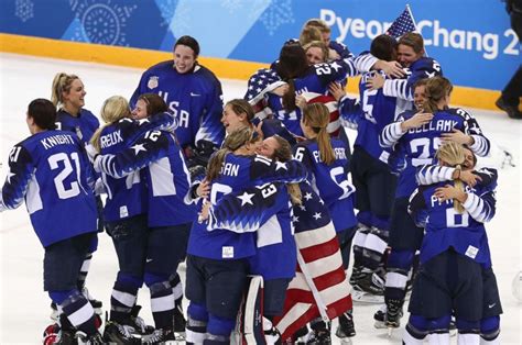 US Women’s Hockey Team Wins First Gold in 20 years at Olympic Games