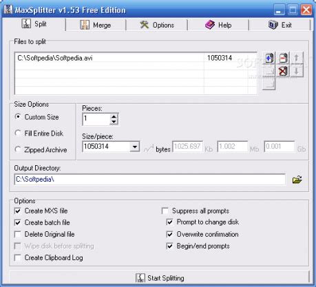 10 ways to split files, cut large files into several small files ...