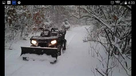 Snow plow pics - Polaris ATV Forum