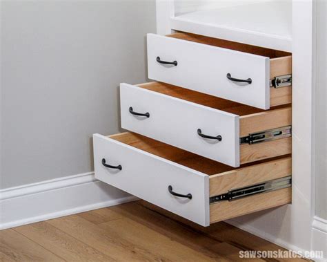 How to Build DIY Drawers (Easy + Foolproof) | Saws on Skates®