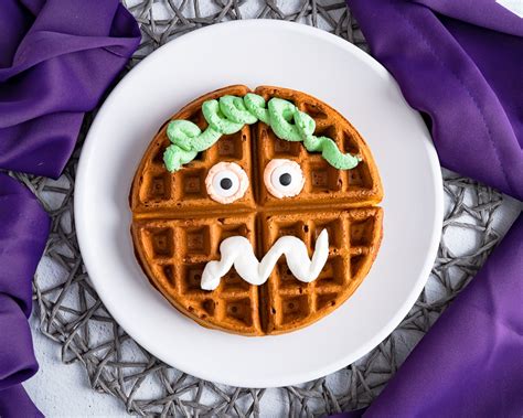 Halloween Waffles | Golden Truffle