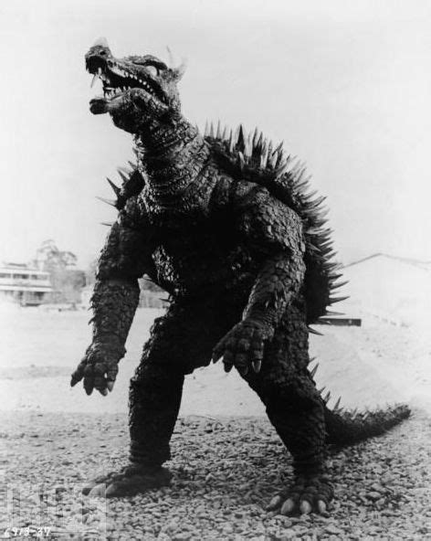 Anguirus from Godzilla Raids Again (1955) | Famous monsters, Giant ...