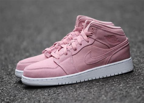 Air Jordan 1 Mid Easter Pack Pink Blue - Sneaker Bar Detroit