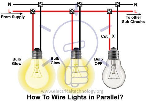 How To Wire Lights in Parallel? in 2020 | Parallel wiring, Wire lights ...