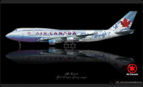 Air Canada Livery concept by SuperstarDeLuxe on DeviantArt