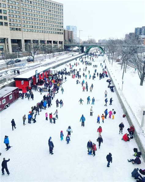 Rideau Canal in #Ottawa Canada is the world's longest skating rink - and an UNESCO world ...