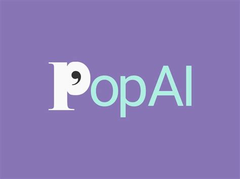 popAI logo generated by AI logo maker - Logomakerr.ai