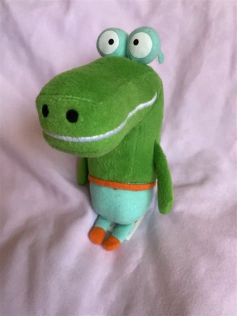 HEY DUGGEE 6” Green Soft Toy Happy Crocodile Plush CBeebies TV Character (2014) £8.00 - PicClick UK