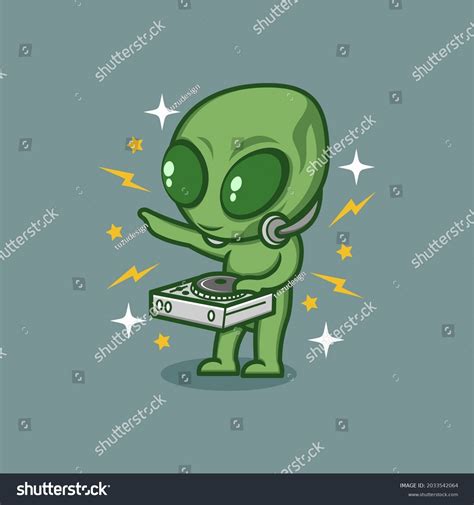 1,186 Alien With Headphones Images, Stock Photos & Vectors | Shutterstock