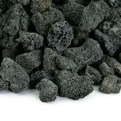 Black Lava Rock | 3/4" Volcanic Lava Rock for Fire Pits & Fireplaces ...