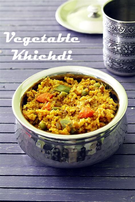 Vegetable Khichdi - Spice Up The Curry