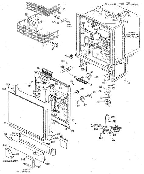 GE DISHWASHER Parts | Model GSD640G01 | Sears PartsDirect