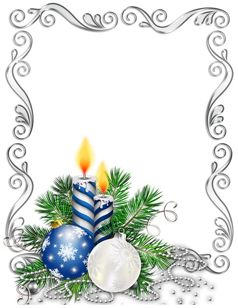 blue christmas border clip art 20 free Cliparts | Download images on Clipground 2024