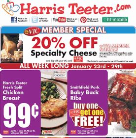 Harris Teeter Coupons & Deals for the week of 1/23 | Living Rich With ...