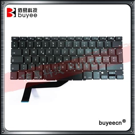 15" A1398 Swiss Keyboard 2012 2013 2014 2015 For MacBook Retina Pro A1398 Laptop Switzerland ...