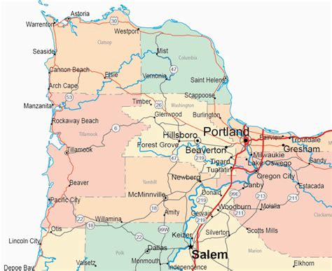 Map Of Gold Beach oregon