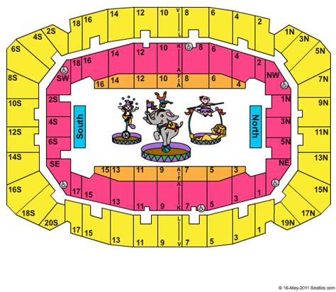 Ringling Bros. Tickets | Seating Chart | Selland Arena | Circus