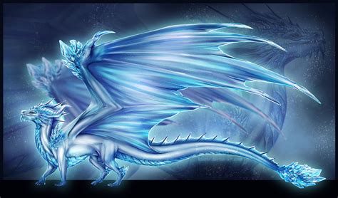 Frost dragon by Raxrie on DeviantArt