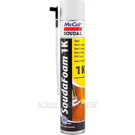 Buy McCoy Soudal Soudafoam 1K Soundproofing PU Foam Spray Sealant in India direct from ...