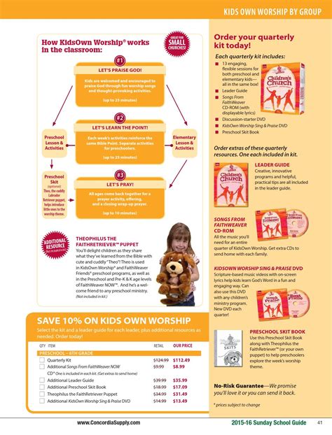 2015 Curriculum Guide for Sunday School by Danny B - Issuu