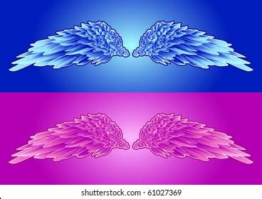 Angel Wings Stock Vector (Royalty Free) 61027369 | Shutterstock