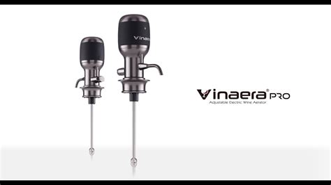 Vinaera Pro Adjustable Electric Wine Aerator (Full Version) - YouTube