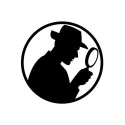 Detective Silhouette Vector Images (over 7,500)