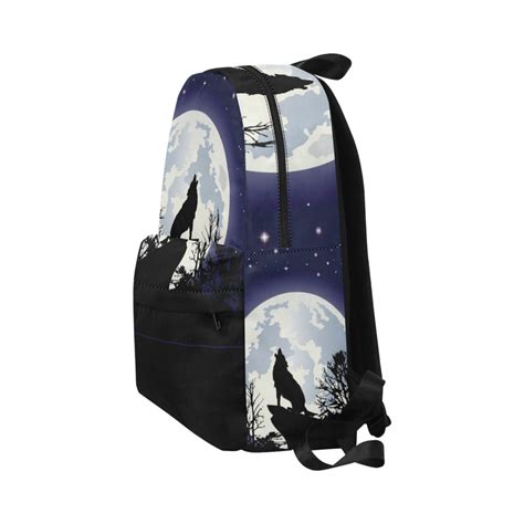 Howling Wolf Backpack Unisex Classic – uscoolprint