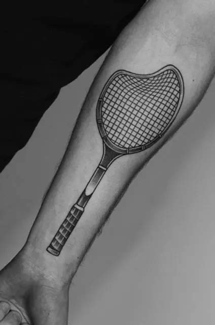 18 Cool Tennis Tattoo Ideas - Styleoholic