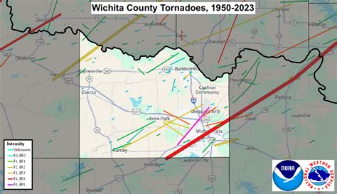 Wichita County, TX Tornadoes (1900-Present)