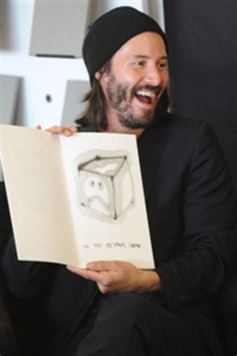 Keanu Reeves embraces 'sad Keanu' meme in new book