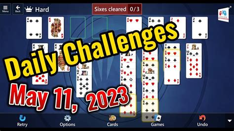 Microsoft Solitaire Daily Challenges: May 11, 2023 | Play and Win ...